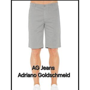 AG Adriano Goldschmied “The Griffin” Tailored Chino Shorts | Men’s Size 29R | kh